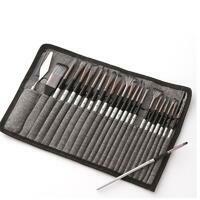 Без бренда «Коробка 50 шт.: Набор кистей для рисования в чехле, премиум набор (23 нейлоновых кисти, 1 мастихин)» в Рязани в интернет-магазине  Без бренда «Коробка 50 шт.: Набор кистей для рисования в чехле, премиум набор (23 нейлоновых кисти, 1 мастихин)» в Рязани