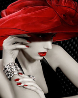 Без бренда «Девушка с красной шляпой» в Рязани