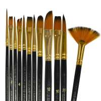 Без бренда «Кисти для рисования набор (12 шт)» в Рязани