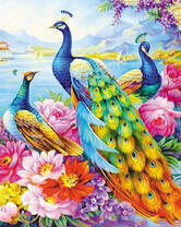 Без бренда «Изящные павлины (20шт)» в Рязани