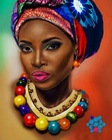 Без бренда «Портрет яркой женщины» в Рязани в интернет-магазине  Без бренда «Портрет яркой женщины» в Рязани