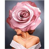 Без бренда «Девушка с розовой розой на голове» в Рязани