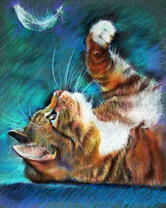 Без бренда «Котенок играет пером» в Рязани