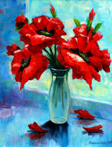 Без бренда «Букет красных маков» в Рязани