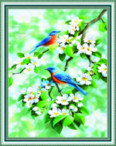 Без бренда «Две птички на цветущей яблоне» в Рязани