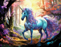 Без бренда «Единорог в фэнтезийном лесу» в Рязани в интернет-магазине  Без бренда «Единорог в фэнтезийном лесу» в Рязани