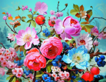 Без бренда «Пионы и другие цветы» в Рязани в интернет-магазине  Без бренда «Пионы и другие цветы» в Рязани