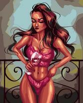 Без бренда «Девушка в нижнем белье с бокалом вина» в Рязани в интернет-магазине  Без бренда «Девушка в нижнем белье с бокалом вина» в Рязани